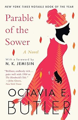 Parable of the Sower by Octavia E Butler - Dystopian Fiction Paperback Cover