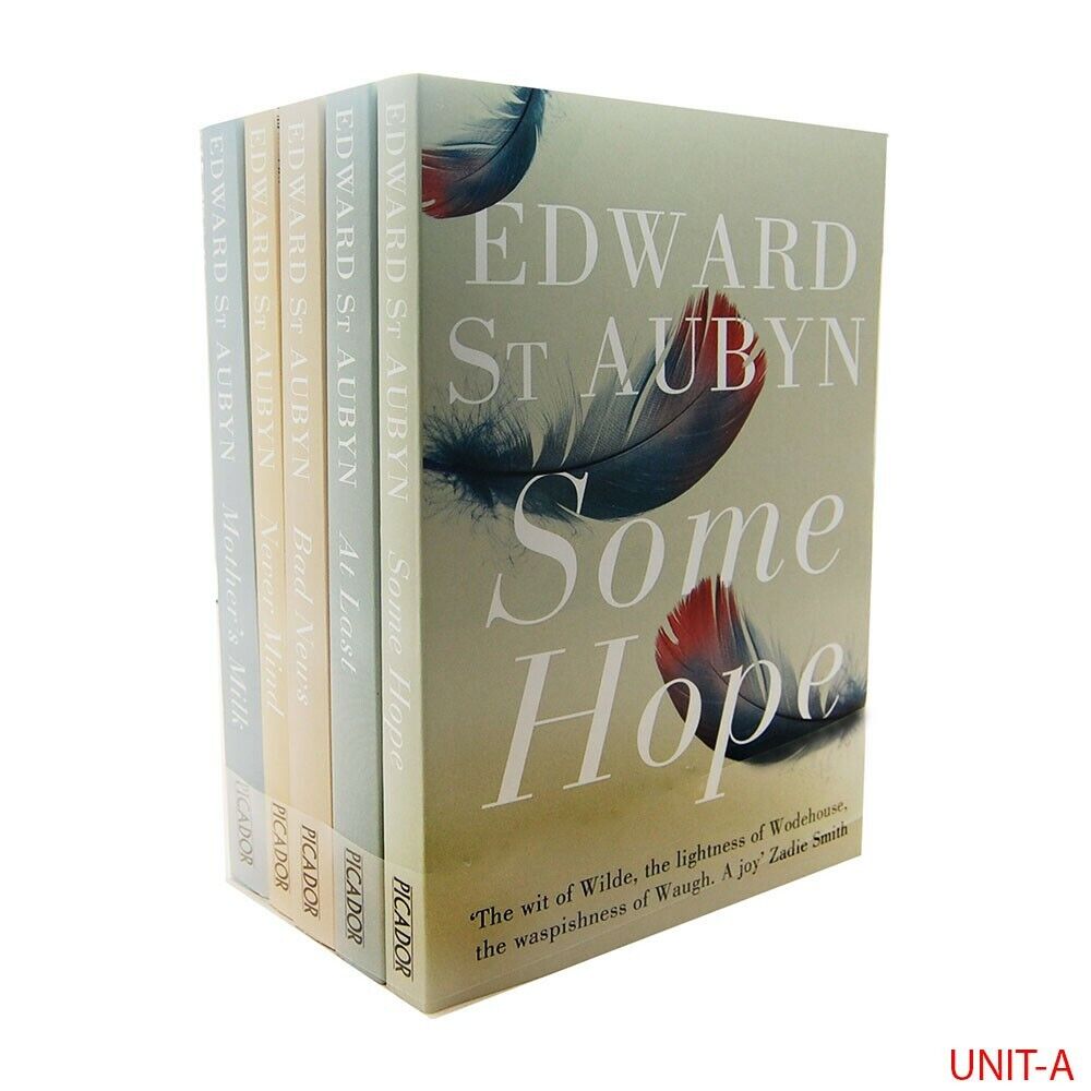 Patrick Melrose Novels Collection by Edward St Aubyn - 5 Book Paperback Set including Never Mind, Bad News, Some Hope, Mother's Milk and At Last