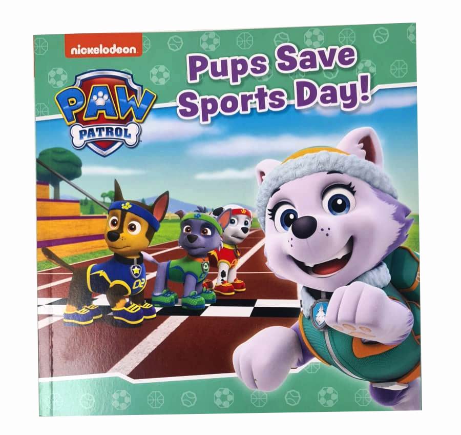 Nickelodeon PAW Patrol 6 book paperback set for ages 2-5 showing Ryder, Chase and Marshall on the covers