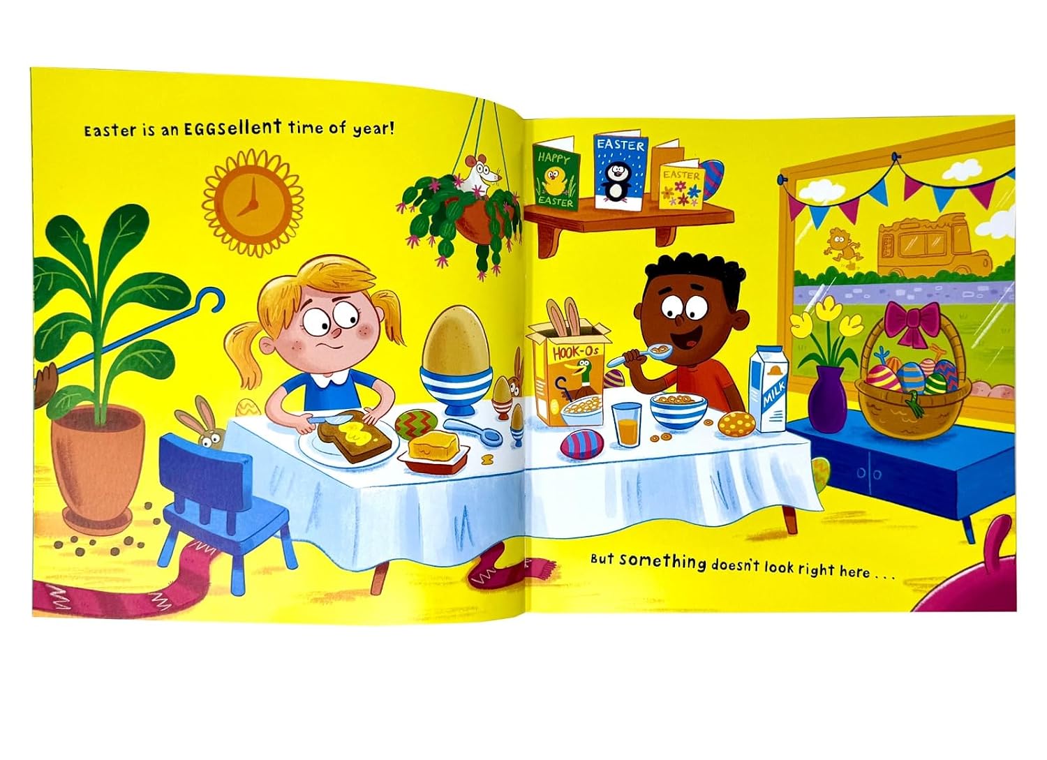 PAW Patrol Pups' Easter Basket carry-along board book cover for toddlers