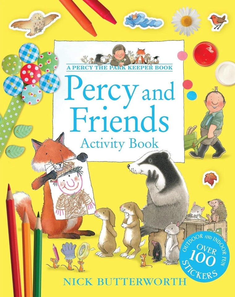 Percy the Park Keeper 7 Books Collection Set by Nick Butterworth - Paperback - Ages 3-7 - ABC and 123 concept books