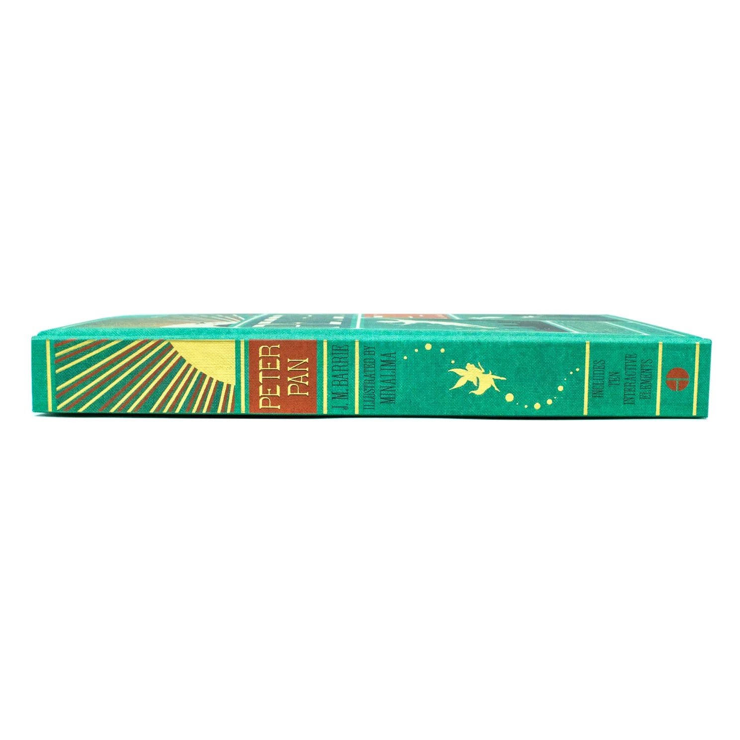 Peter Pan MinaLima hardback edition interior page with removable interactive feature