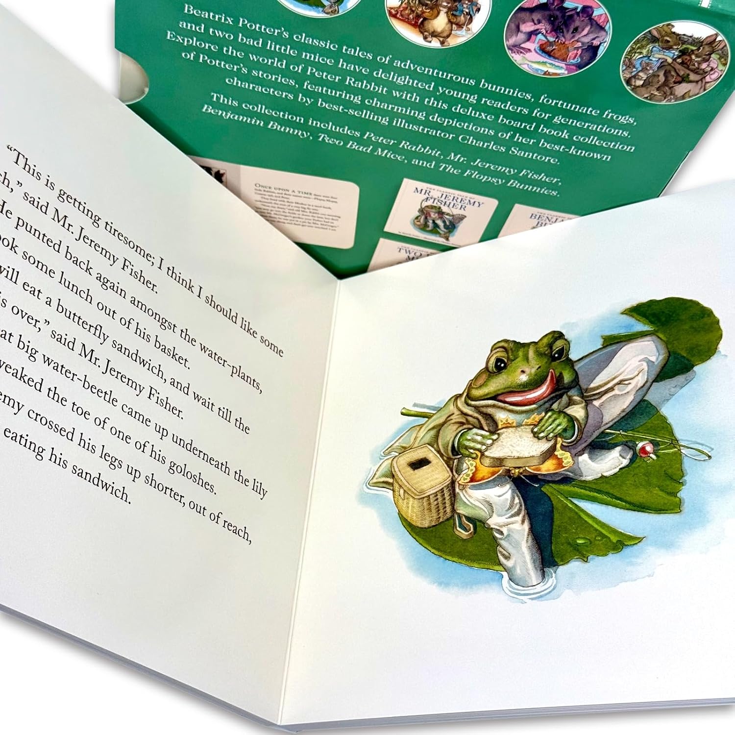 Peter Rabbit Classic Collection keepsake box set, Beatrix Potter board books for ages 4-8