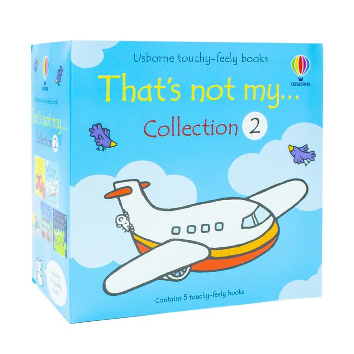 Usborne Touchy-Feely Books That's Not my... Collection 2: 5 Books Set (Truck, Plane, Monster, Dragon, Bus) - Lets Buy Books