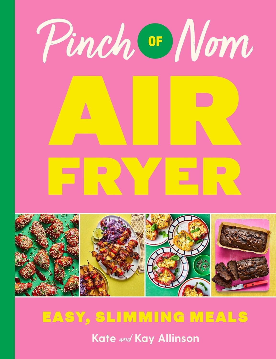 Pinch of Nom Air Fryer and The Slim 800 Hot Air Fryer 4 Books Collection Set - stacked view of all four cookbooks