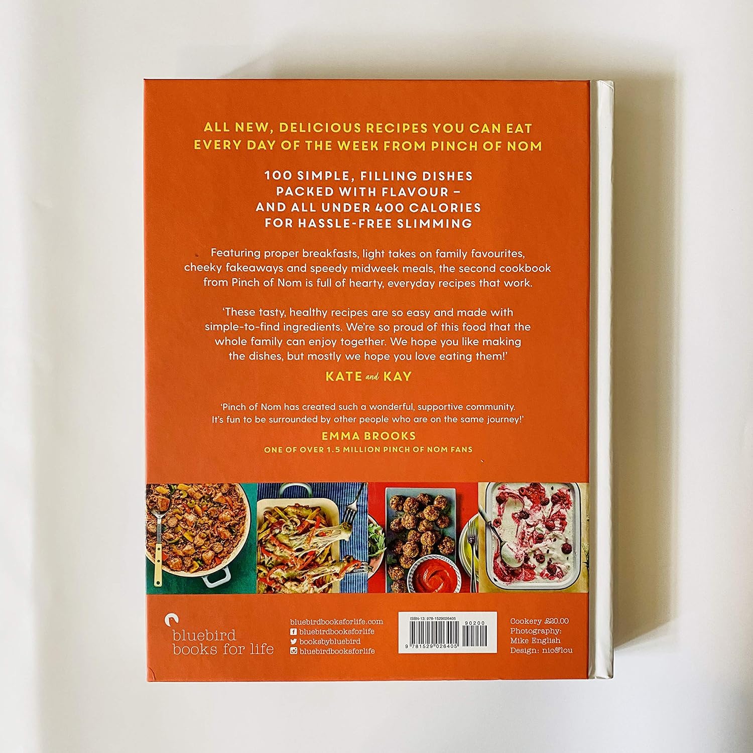Pinch of Nom Everyday Light hardback cookbook - family favourite recipes photo