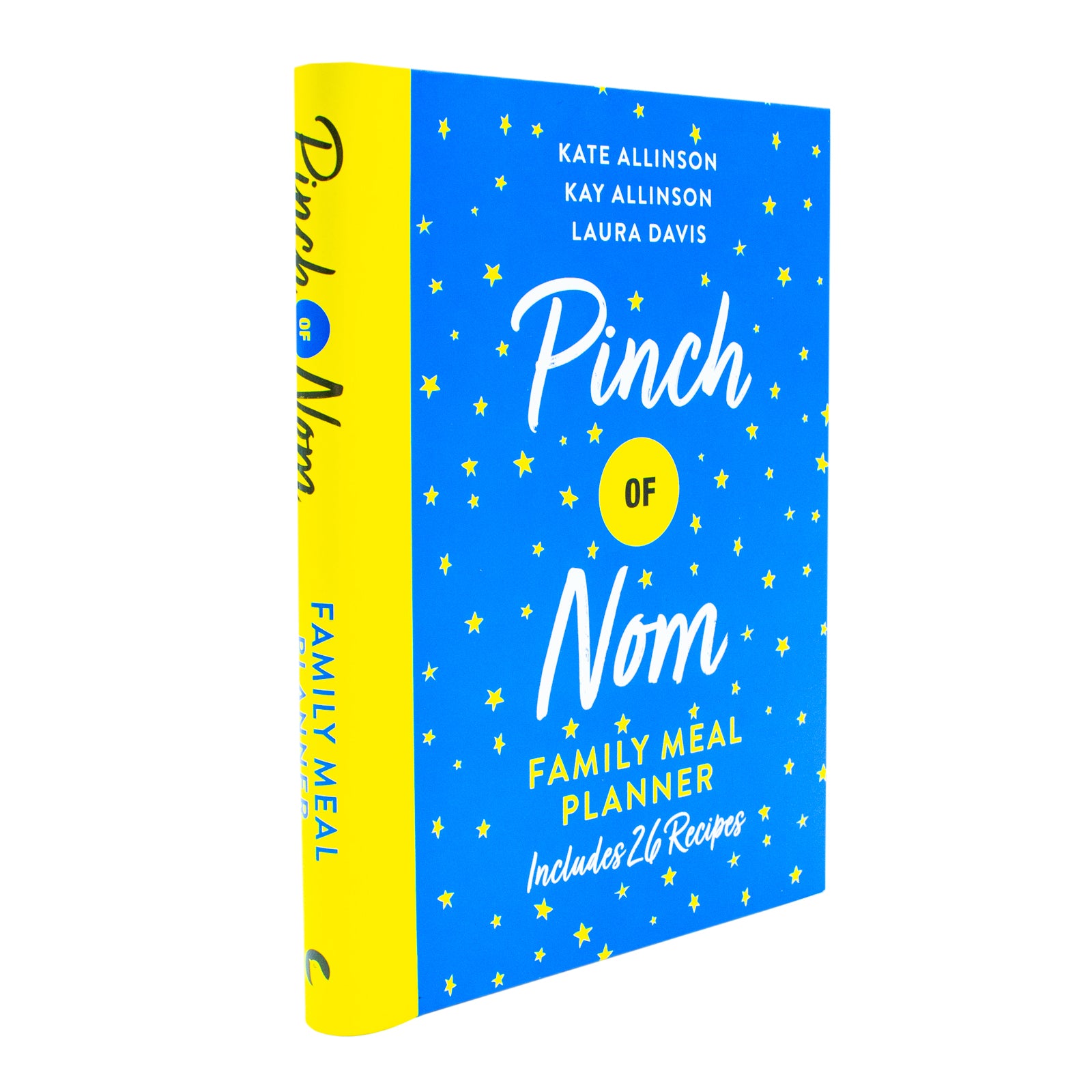 Pinch of Nom Family Meal Planner spiral-bound book with 26 recipes, weekly layouts and freezer log