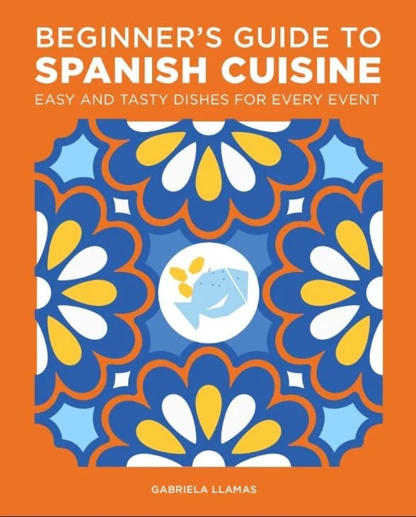 Two book paperback cookbook collection set, plant based and Spanish cuisine, back cover view