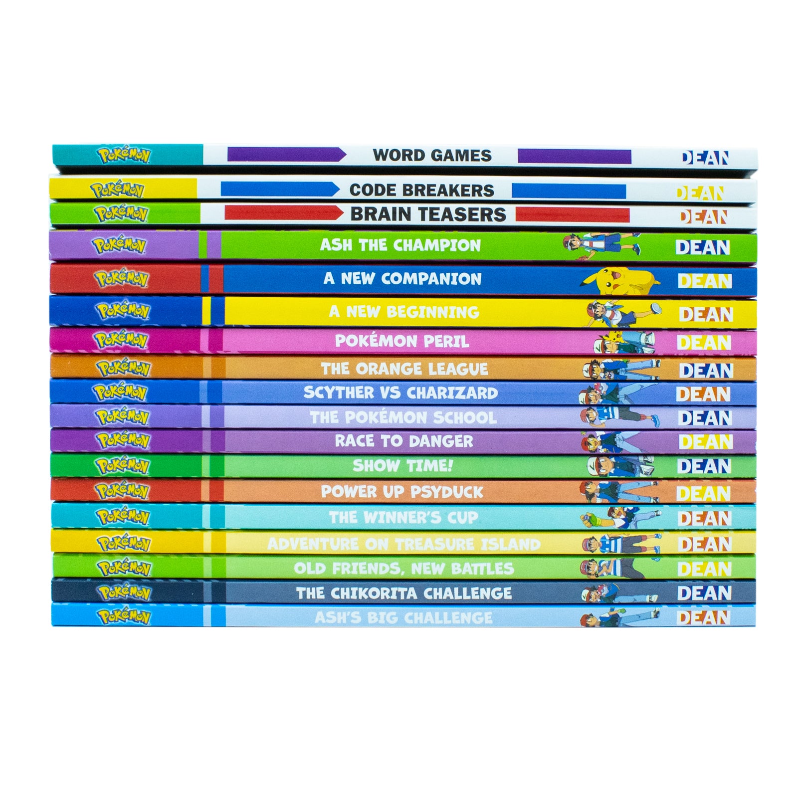 Pokemon Mega Collection 18 Books Box Set - Code Breakers, Brain Teasers, Ash The Champion - Paperback Ages 5-8 - Image 3