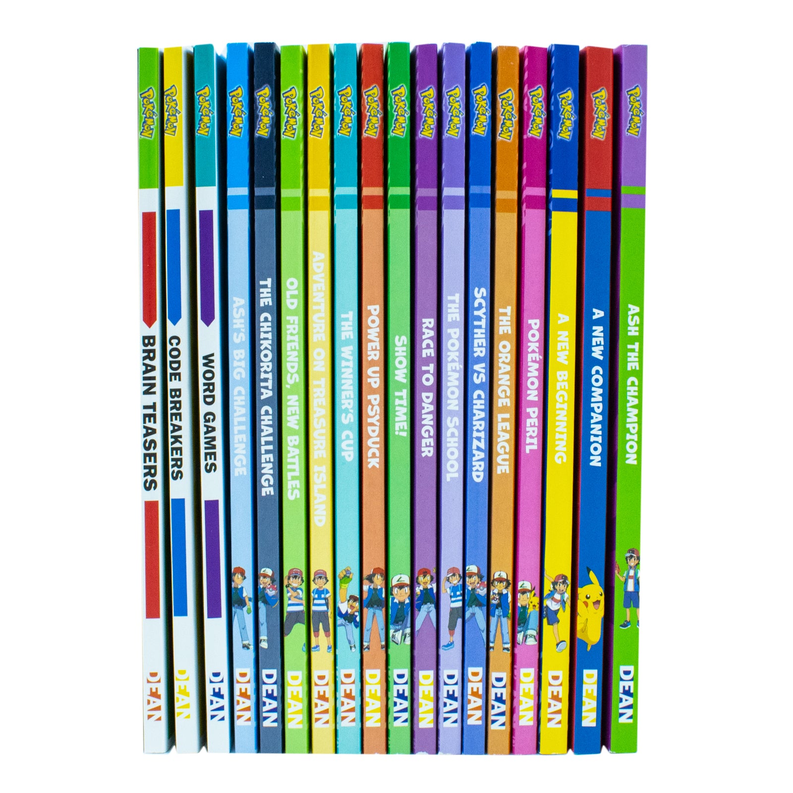 Pokemon Mega Collection 18 Books Box Set - Code Breakers, Brain Teasers, Ash The Champion - Paperback Ages 5-8 - Image 5