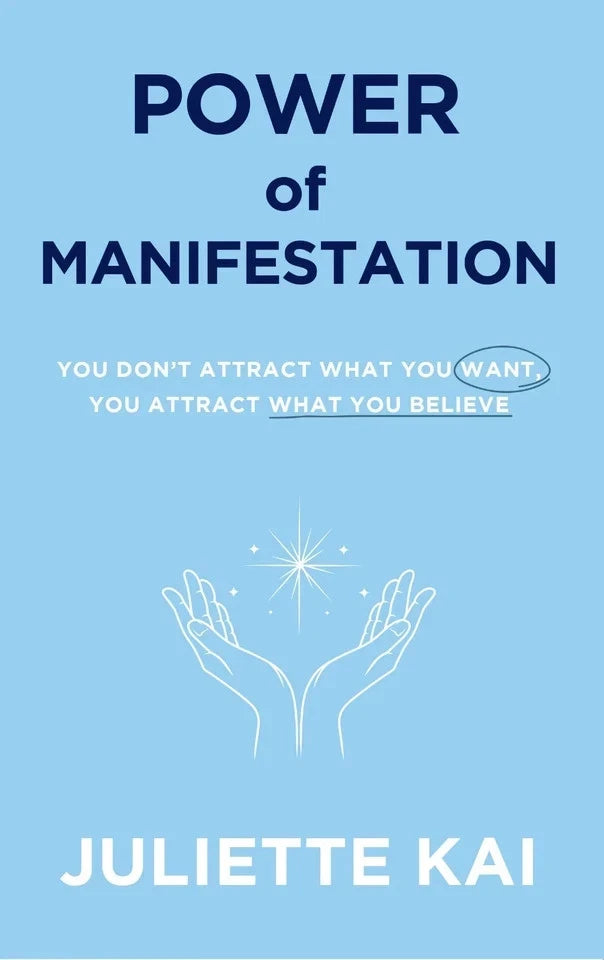 Power Of Manifestation by Juliette Kai - Self-Help Paperback front cover, new book