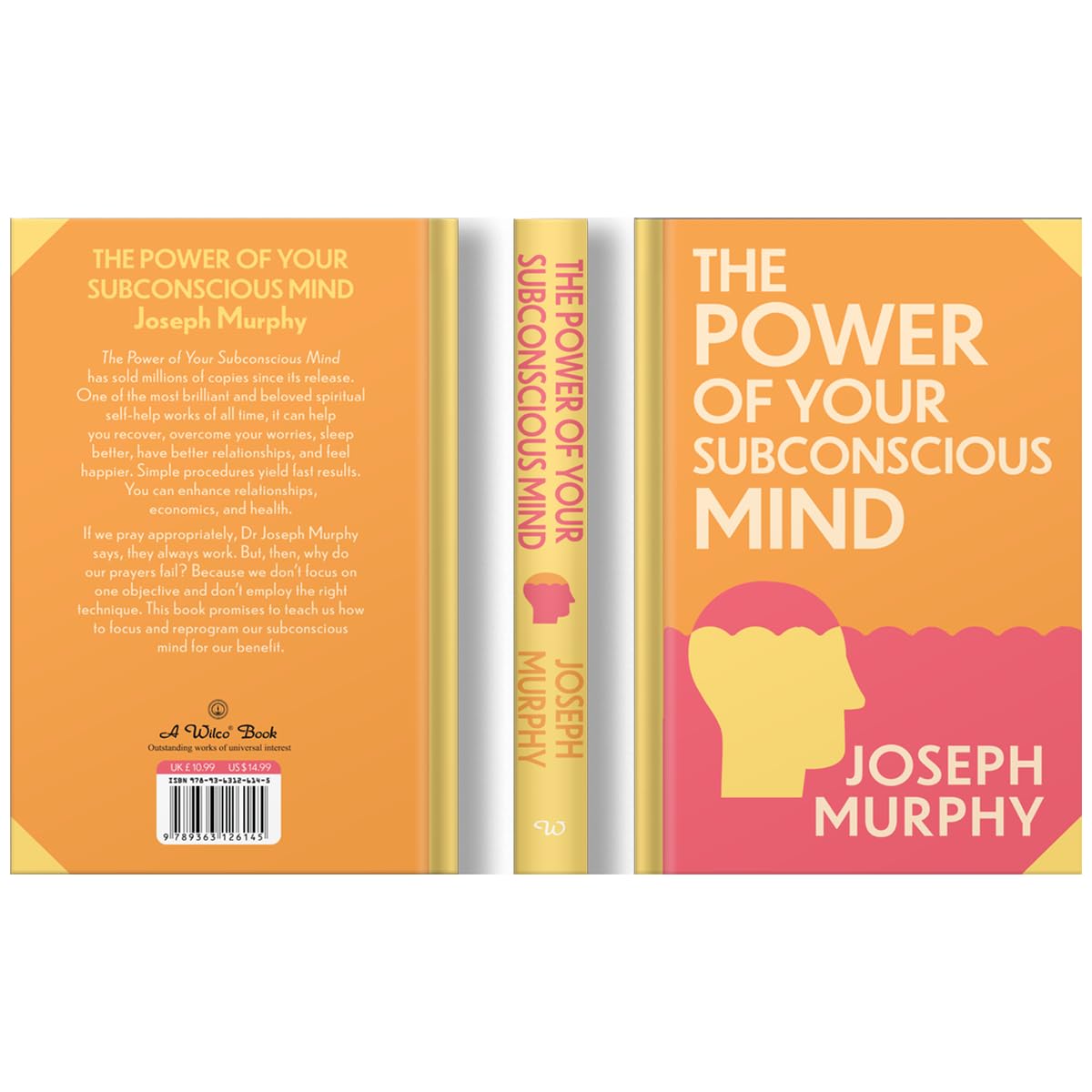 The Power of Your Subconscious Mind by Joseph Murphy - sprayed edge detail close-up