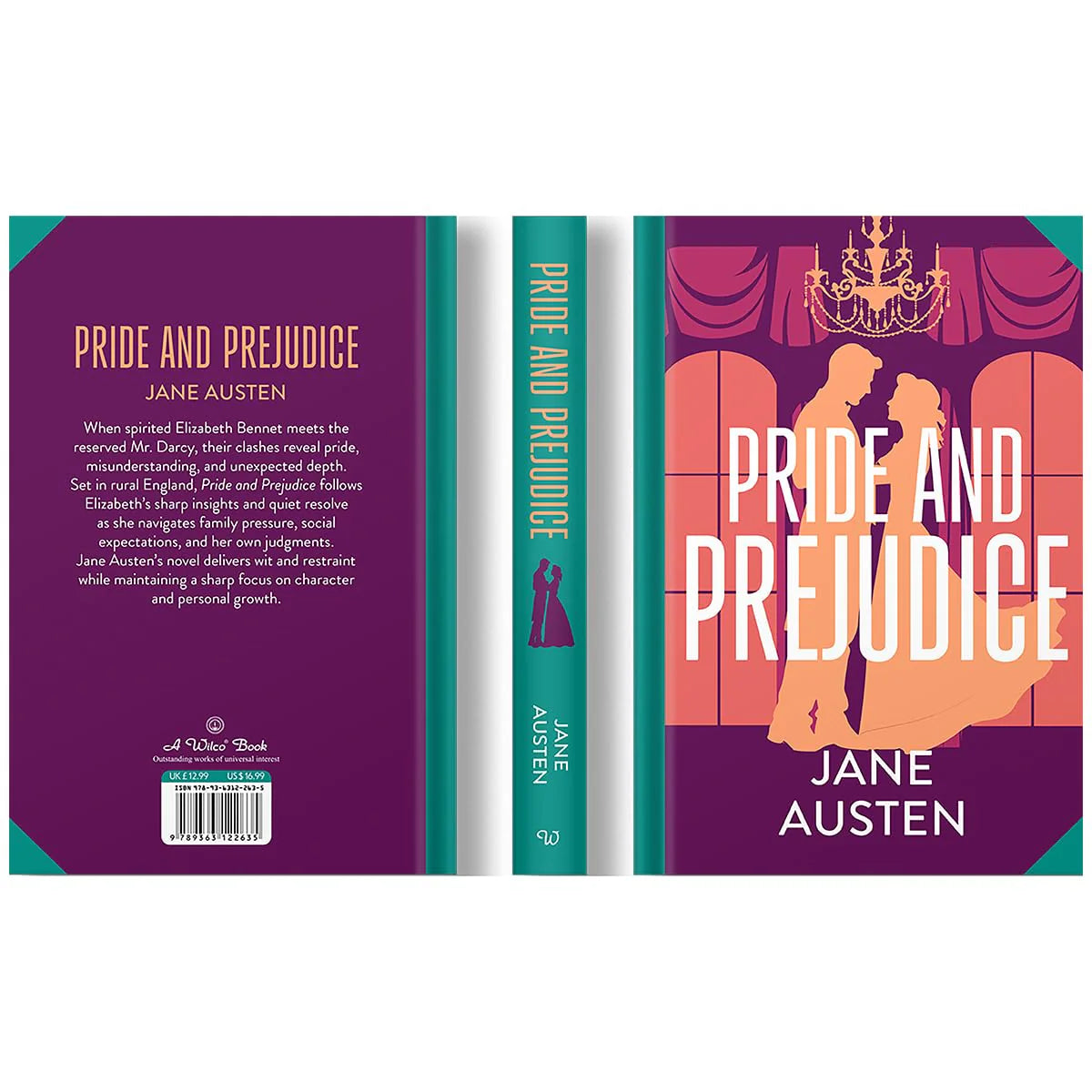Pride and Prejudice by Jane Austen - Deluxe Sprayed Edge Hardback Edition - interior pages