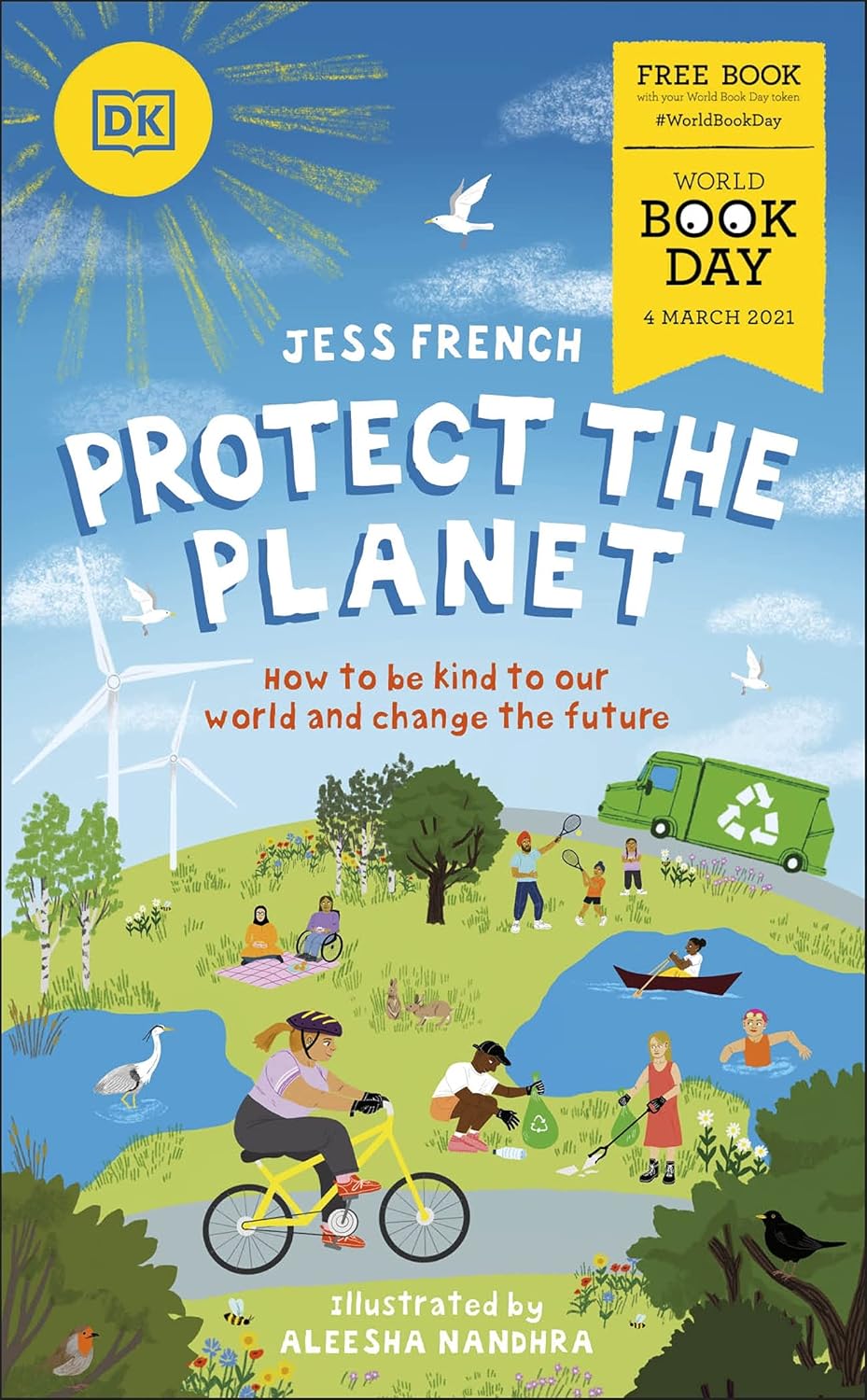 Protect the Planet! World Book Day 2021 by Jess French - paperback front cover - Ages 5-7 children's environment book