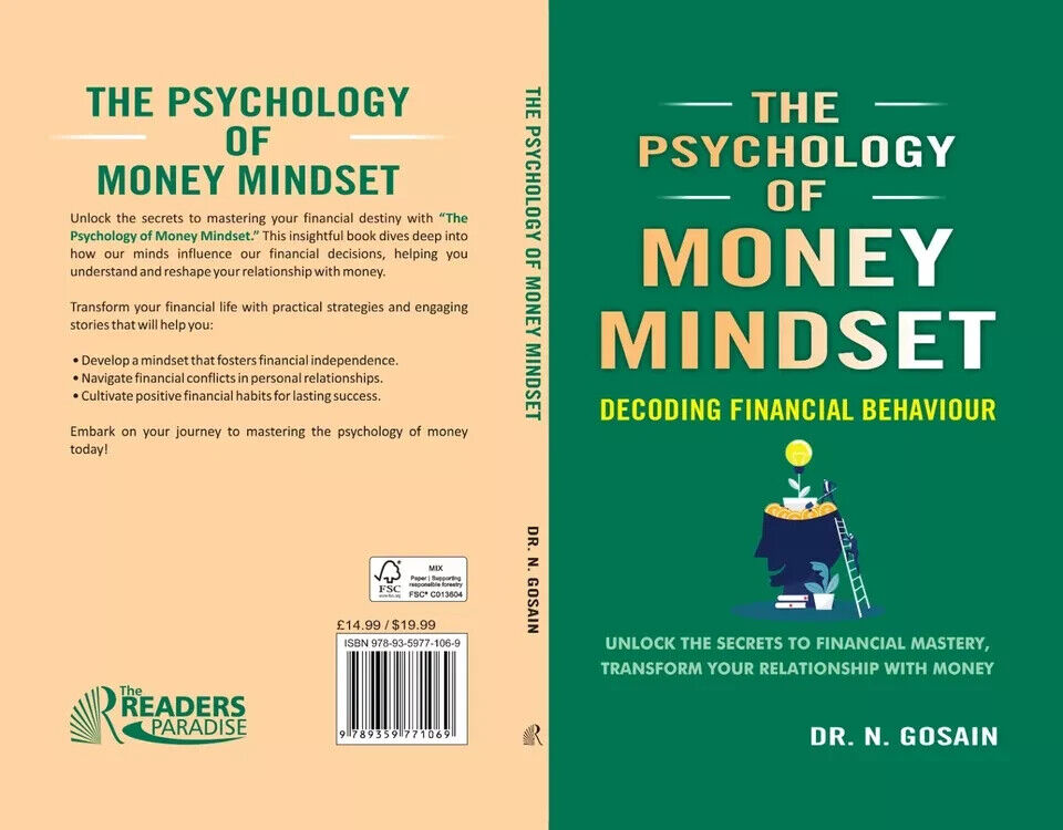 The Psychology of Money Mindset by Dr. N. Gosain - Paperback detail view, brand new book