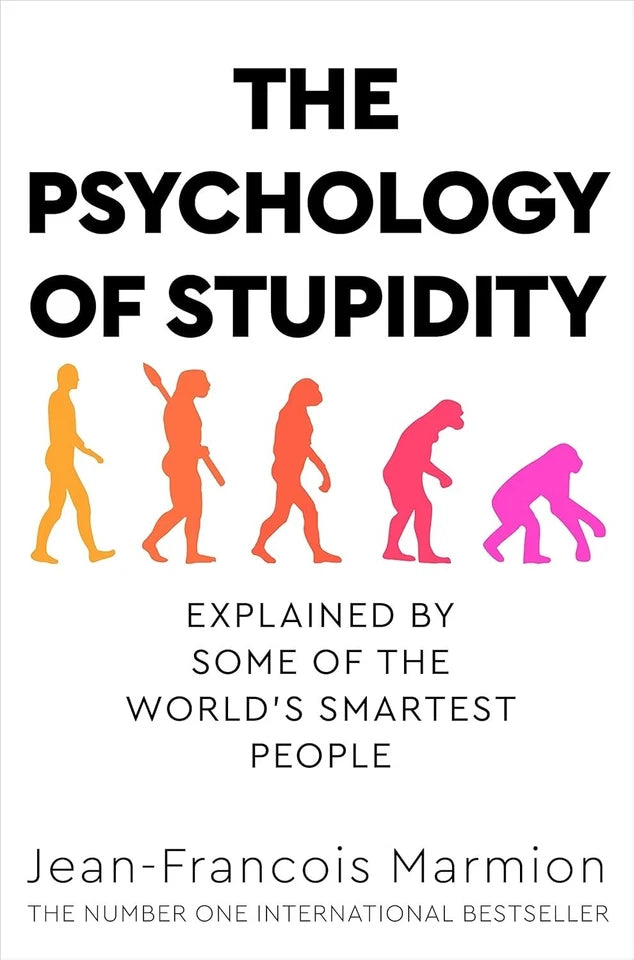 The Psychology of Stupidity and The Psychology of Money Mindset 2 books collection set, paperback covers side by side
