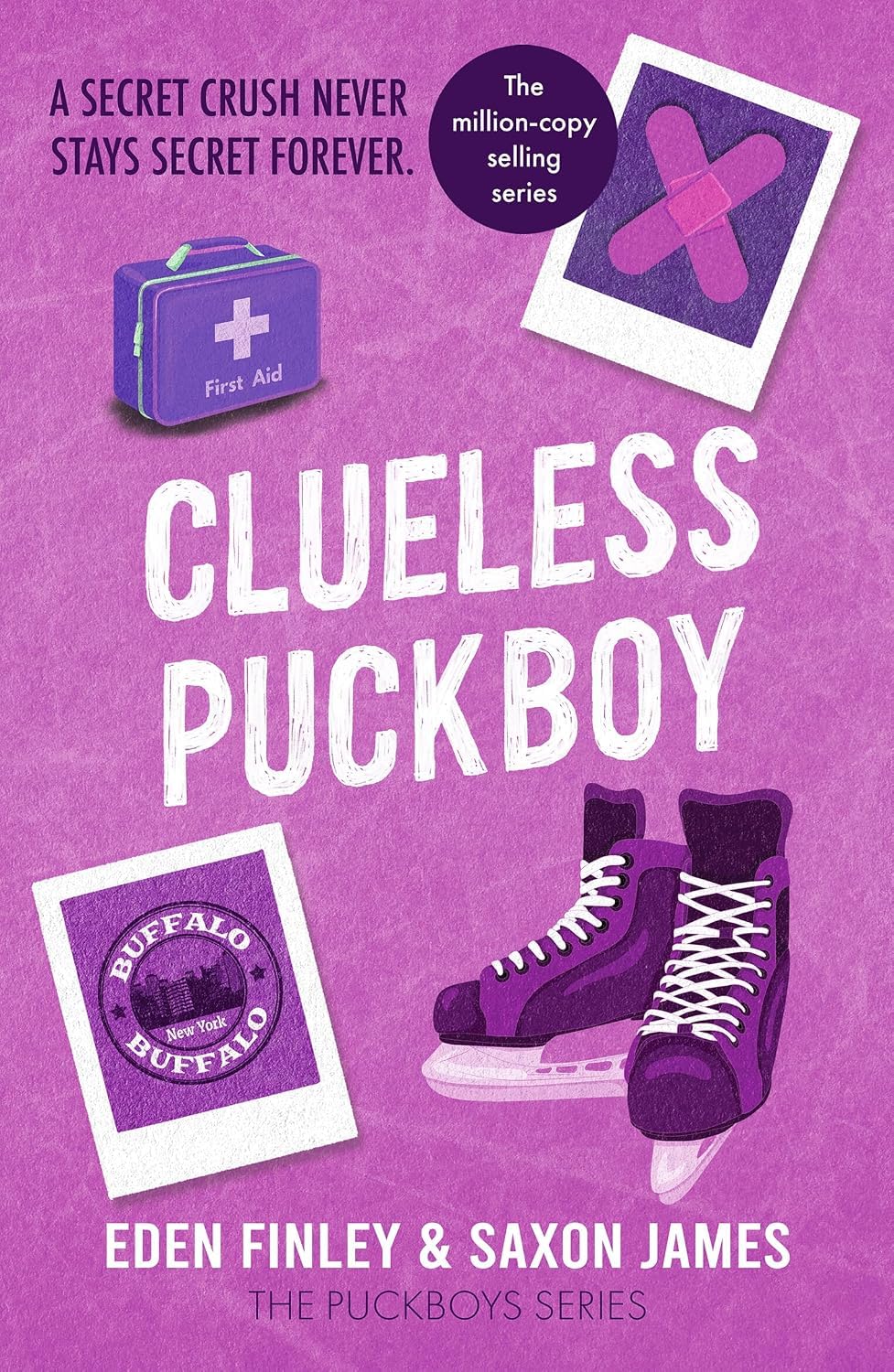 Puckboys Series 1-6 Books Collection Set by Saxon James and Eden Finley - Bromantic Puckboy paperback cover
