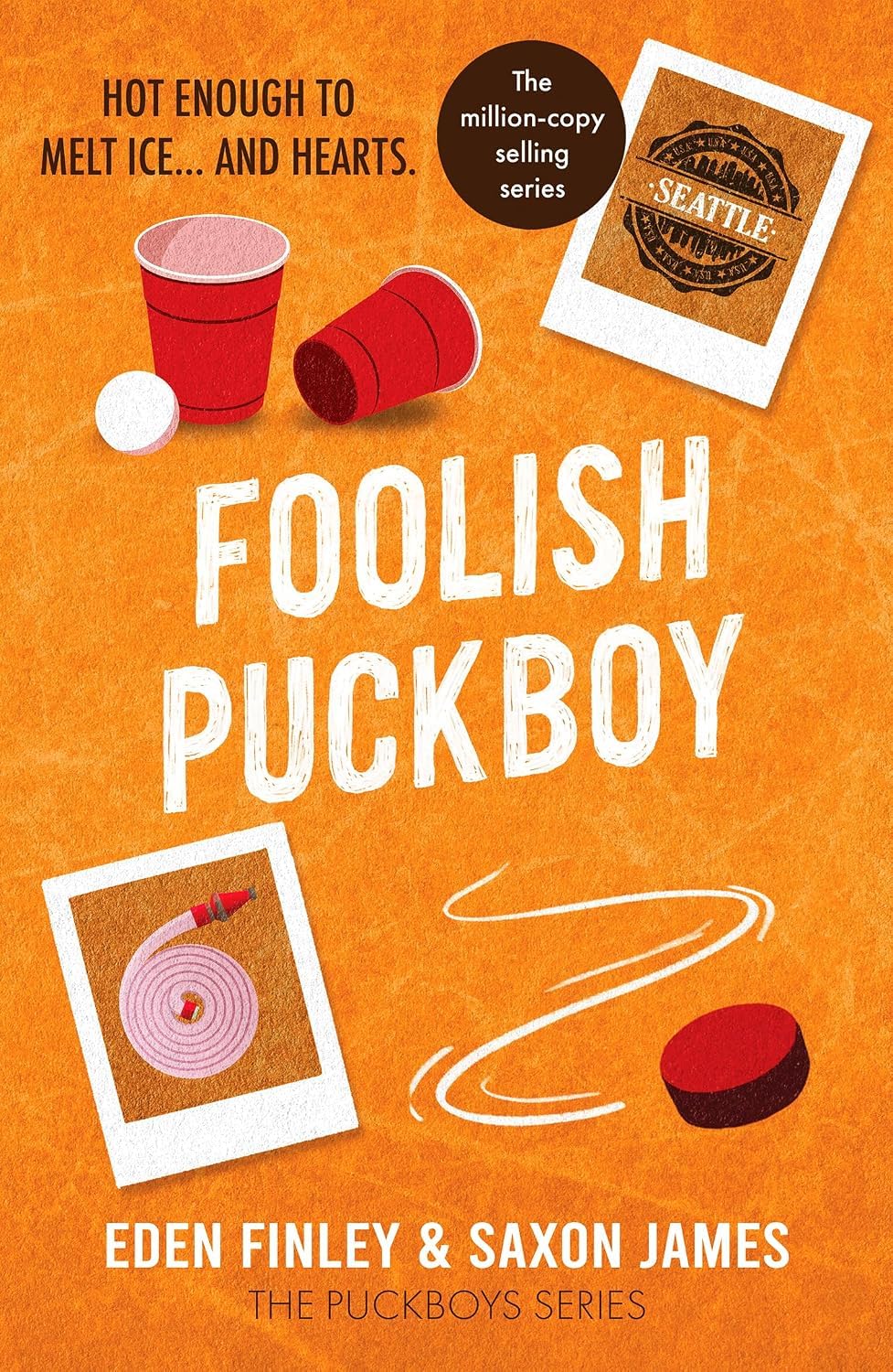 Puckboys Series 1-6 Books Collection Set by Saxon James and Eden Finley - Clueless Puckboy paperback cover
