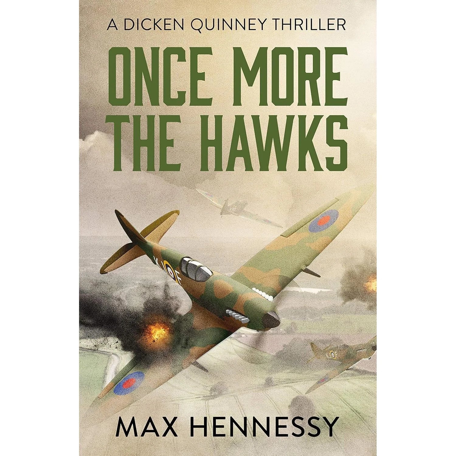 RAF Trilogy 3 Books Collection Set by Max Hennessy - stacked paperback books, brand new Canelo edition