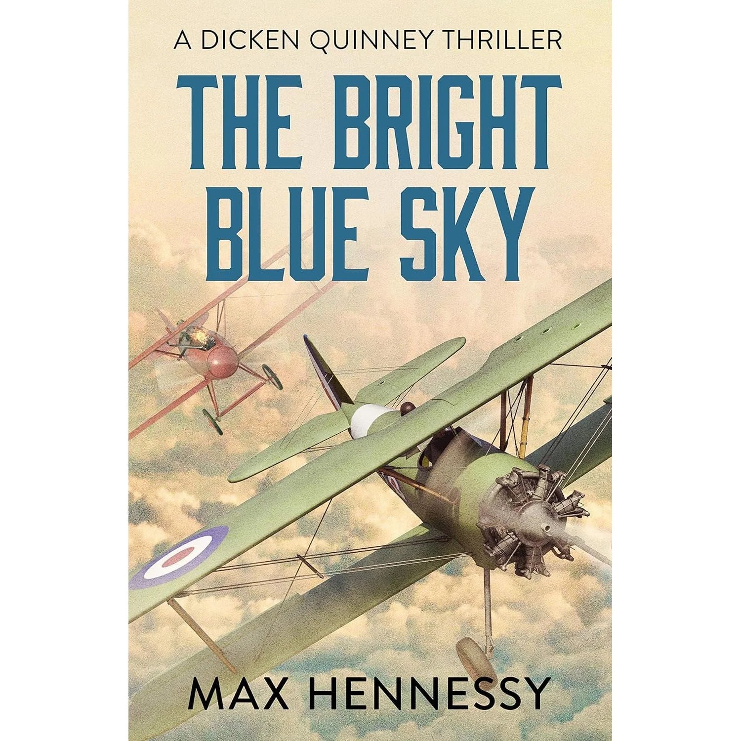 Once More the Hawks by Max Hennessy - RAF Trilogy Book 3 paperback cover, WWII aviation fiction