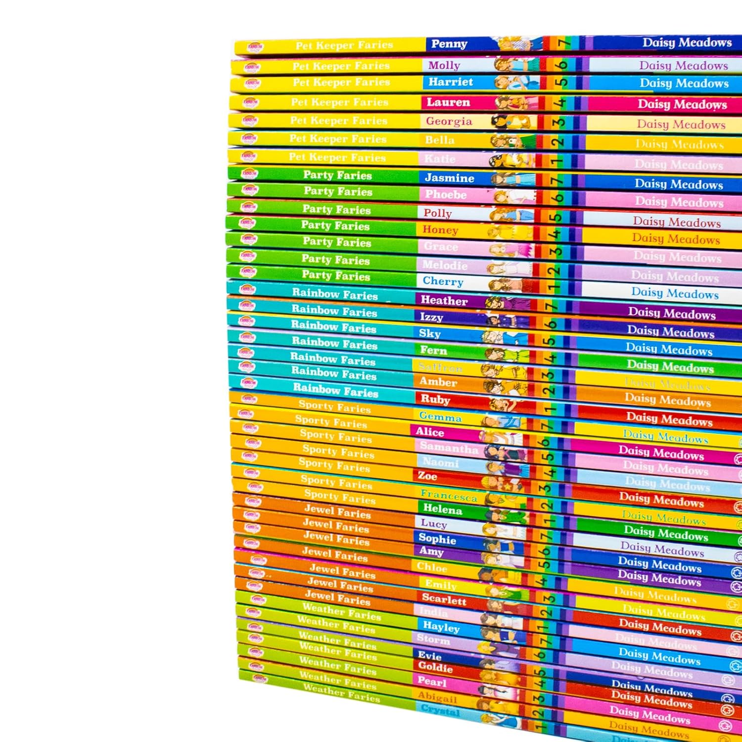 Rainbow Magic Sporty Fairies paperback books complete collection by Daisy Meadows