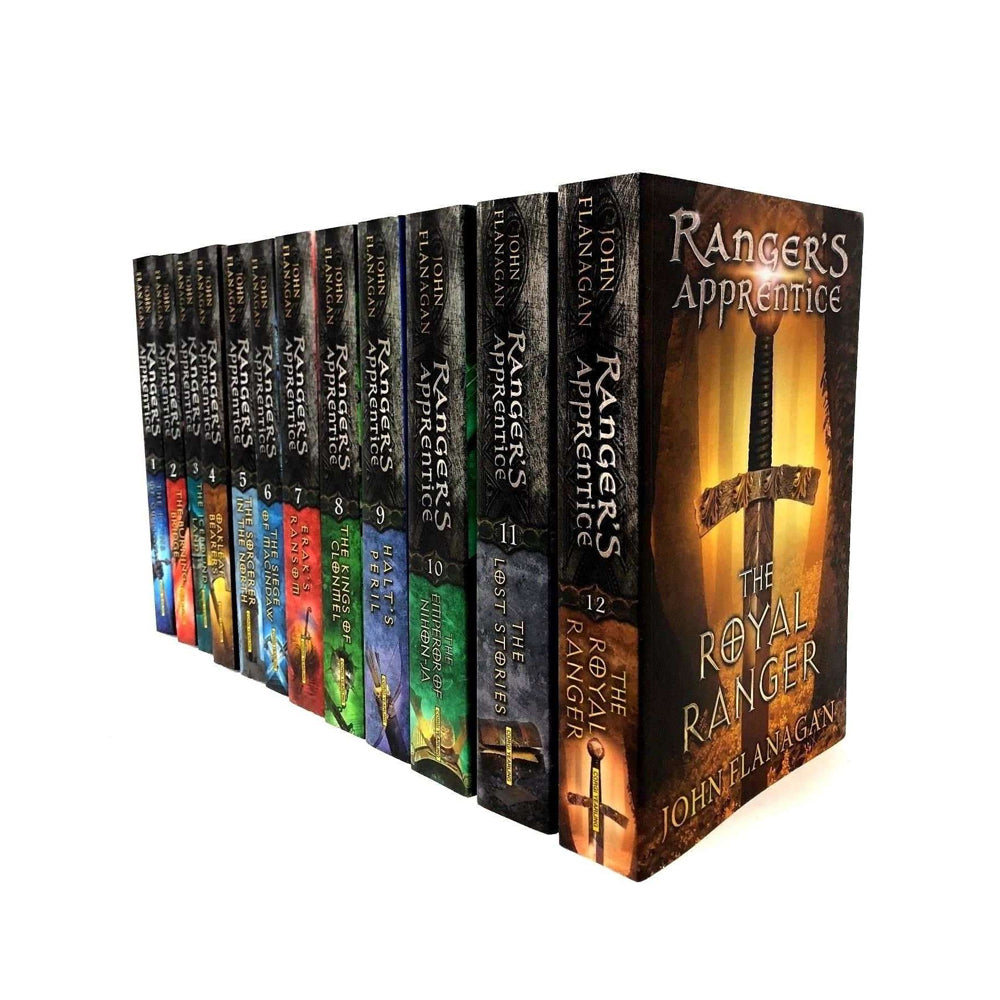 Ranger's Apprentice 12 Books Collection Set by John Flanagan - Paperback Fantasy Adventure Series for Ages 10-14