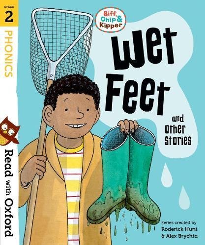 Read With Oxford Phonics Stage 4 Biff, Chip & Kipper 4 Books Collection Set - Time Capsule, Bigfoot Mystery, Detective Adventure, Tall Tale - Ages 5-7 Paperback