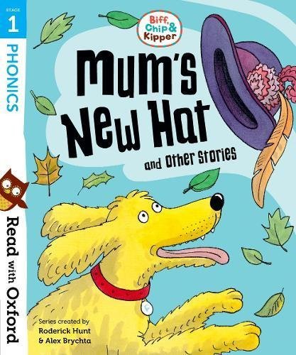 Read with Oxford Stage 1 Biff, Chip & Kipper 4 books collection set stacked paperback books