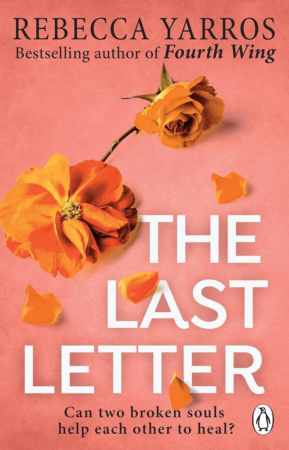The Last Letter by Rebecca Yarros paperback book cover, part of the 3 books collection set