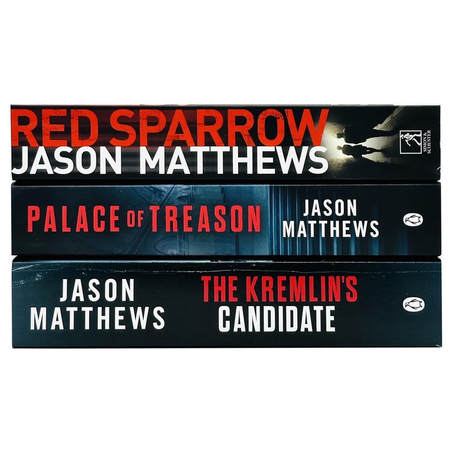 Red Sparrow Trilogy Paperback Set by Jason Matthews - Espionage Fiction Book Collection