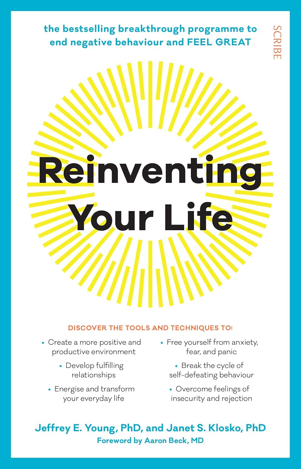 Reinventing Your Life by Jeffrey E. Young and Janet S. Klosko - paperback self-help psychology book alternate view