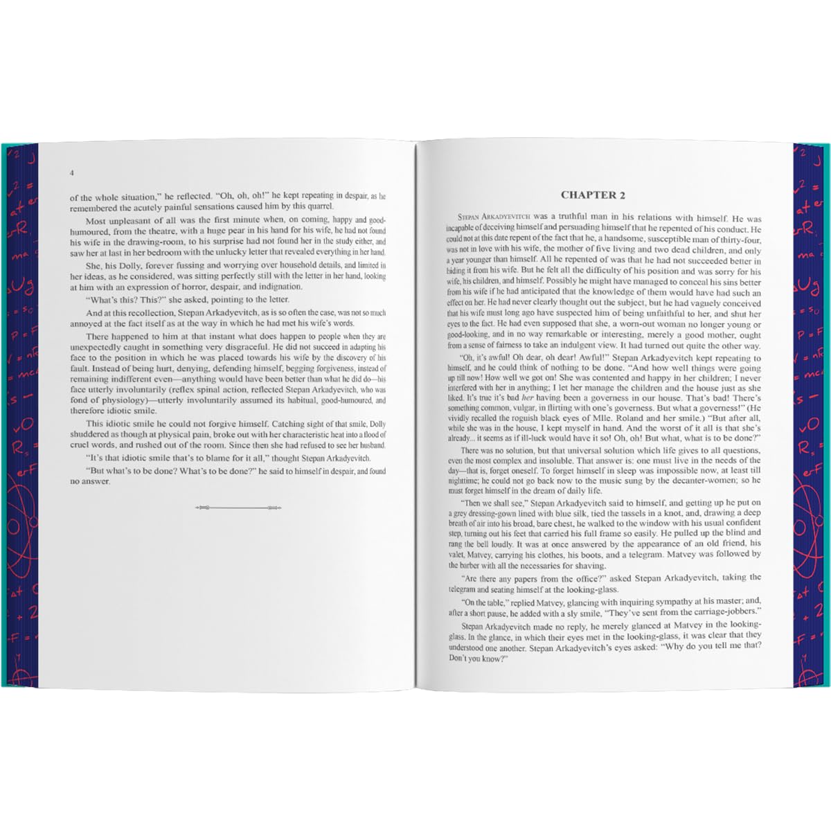 Relativity by Albert Einstein premium hardback open pages showing text layout