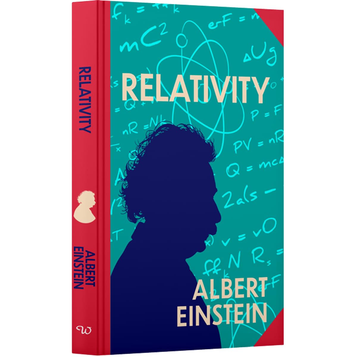 Relativity by Albert Einstein hardback showing sprayed edge page detail