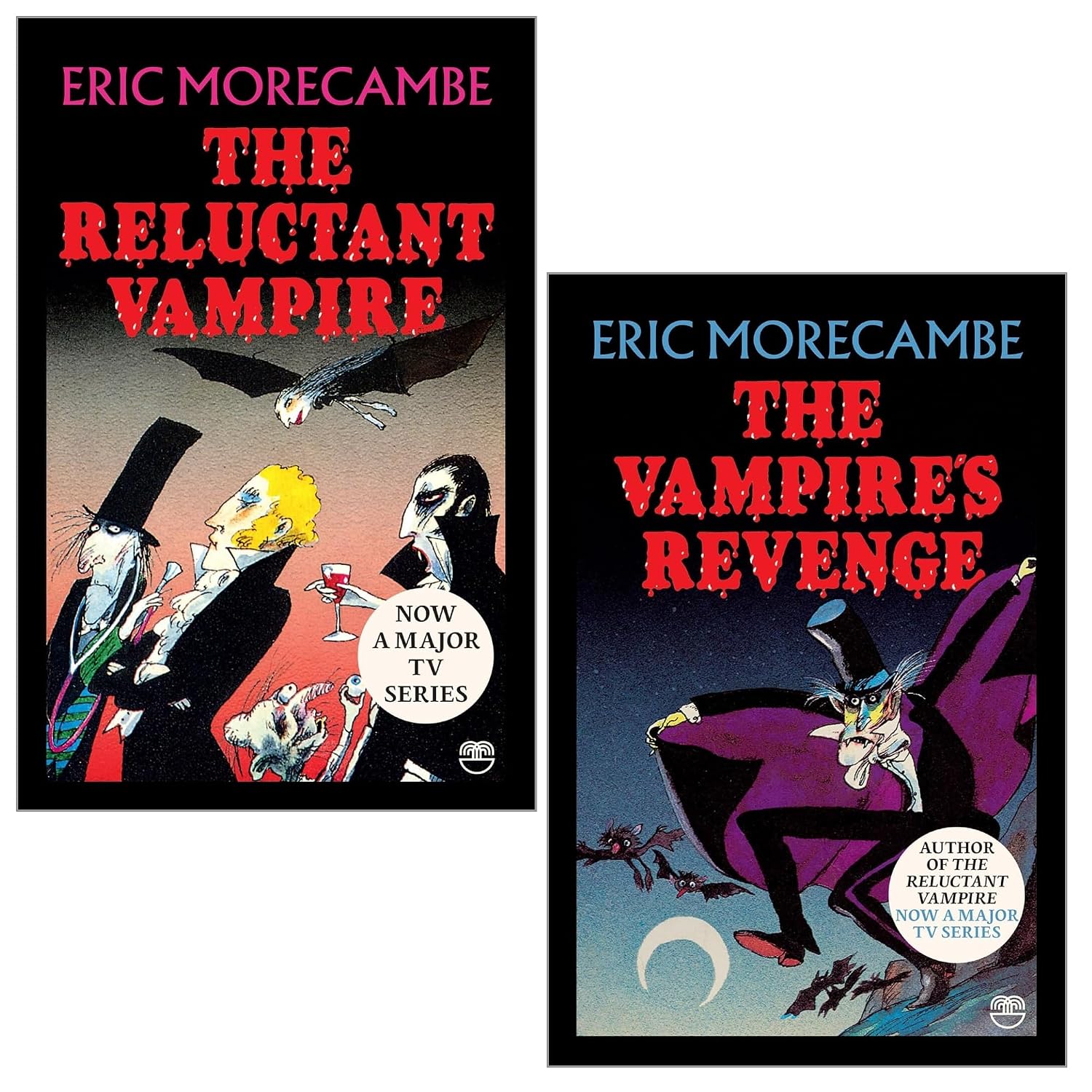 The Reluctant Vampire Series by Eric Morecambe - 2 Books Collection Set paperback cover, Ages 7+