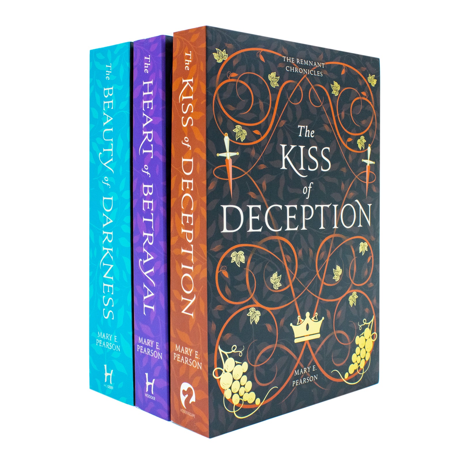 The Remnant Chronicles 3 Book Collection by Mary E. Pearson - YA fantasy paperback set cover