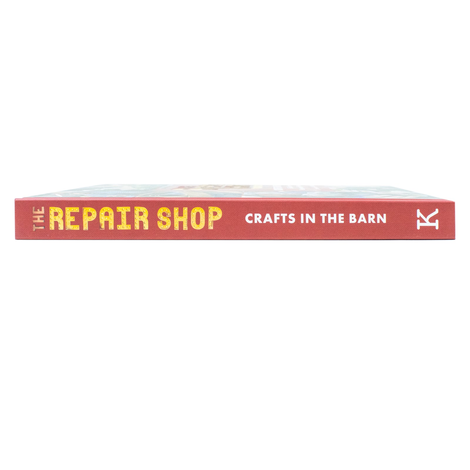The Repair Shop: Crafts in the Barn hardback book, before-and-after restoration photography spread