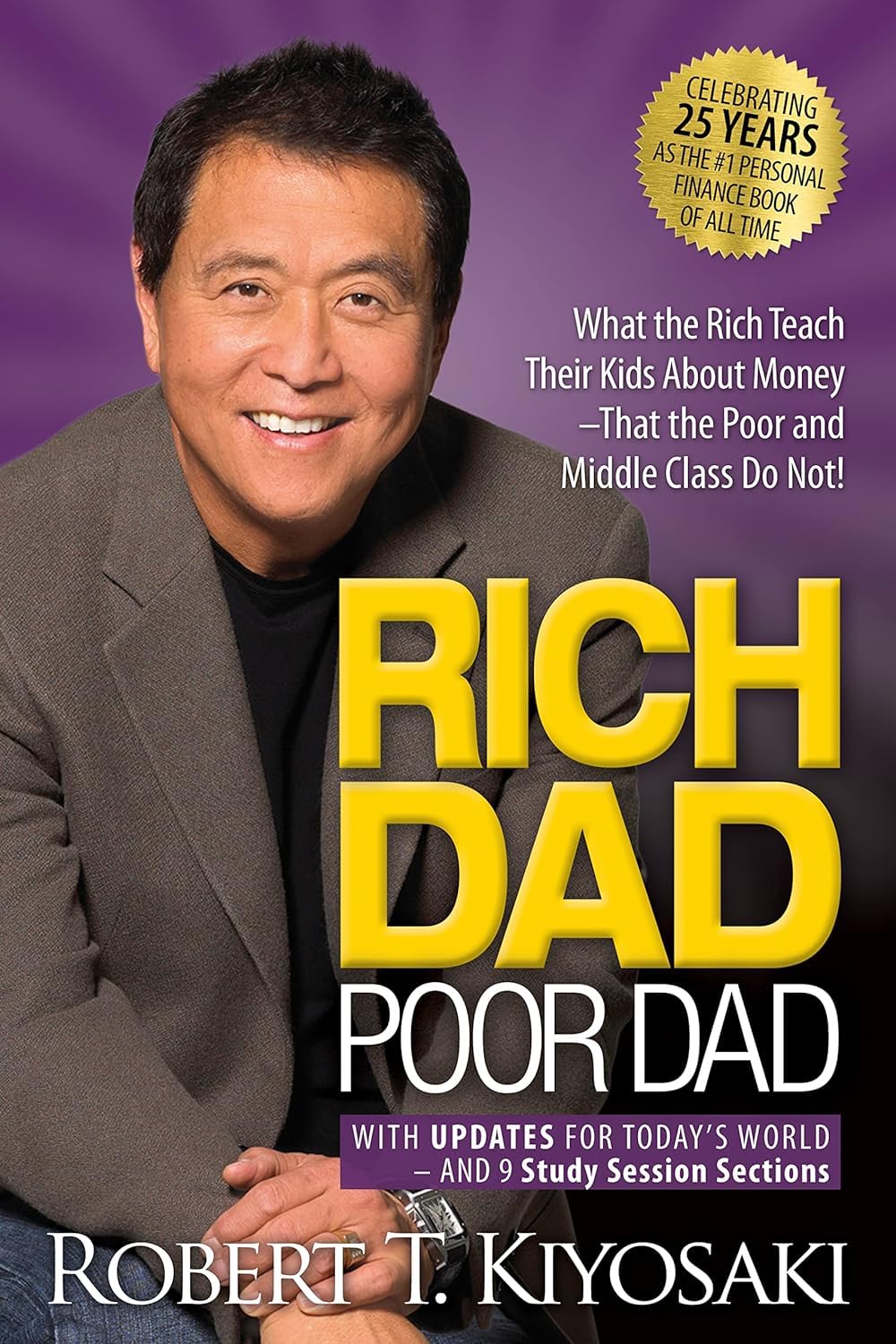 Rich Dad Series 3 Books Collection Set by Robert T. Kiyosaki - Paperback back covers