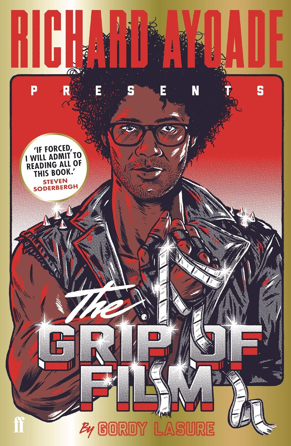 Richard Ayoade Collection paperback books close-up - comedy and film satire set by Faber & Faber
