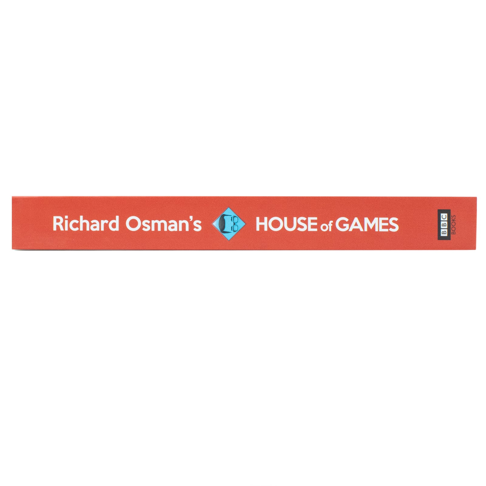 Richard Osman's House of Games: 101 New & Classic Games paperback book spine and cover detail