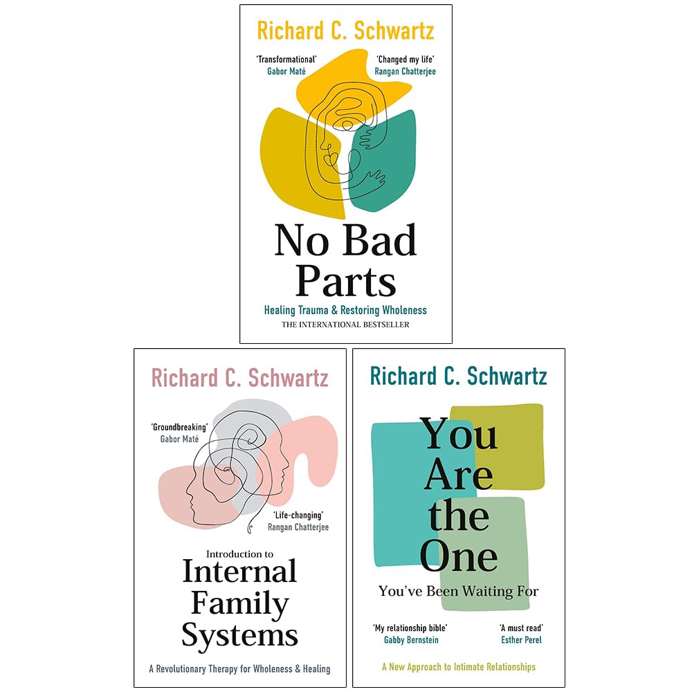 Richard Schwartz 3 Books Collection Set - No Bad Parts, Introduction to Internal Family Systems, You Are the One You've Been Waiting For - Paperback