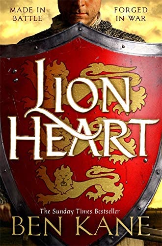 Richard The Lionheart Collection by Ben Kane - 3 Book Set spines showing Lionheart series titles