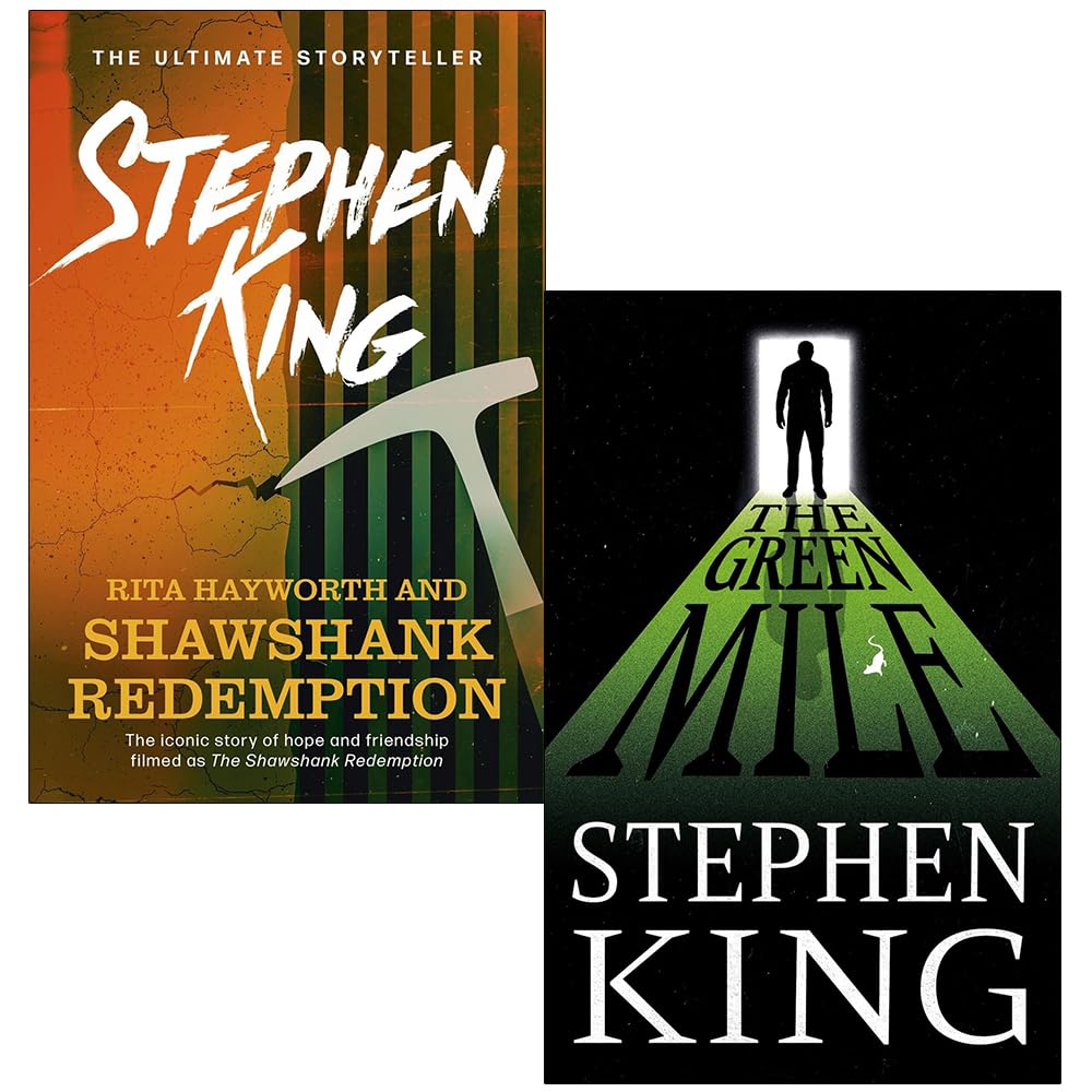 Rita Hayworth and Shawshank Redemption & The Green Mile by Stephen King - 2 Book Paperback Set front cover