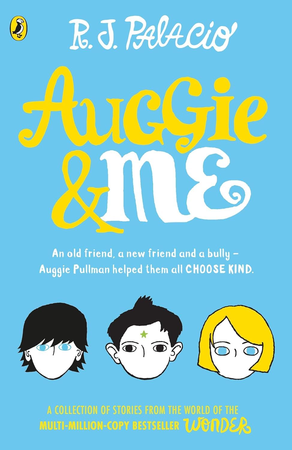 R. J. Palacio Wonder series companion paperback book set showing both 365 Days of Wonder and Auggie & Me