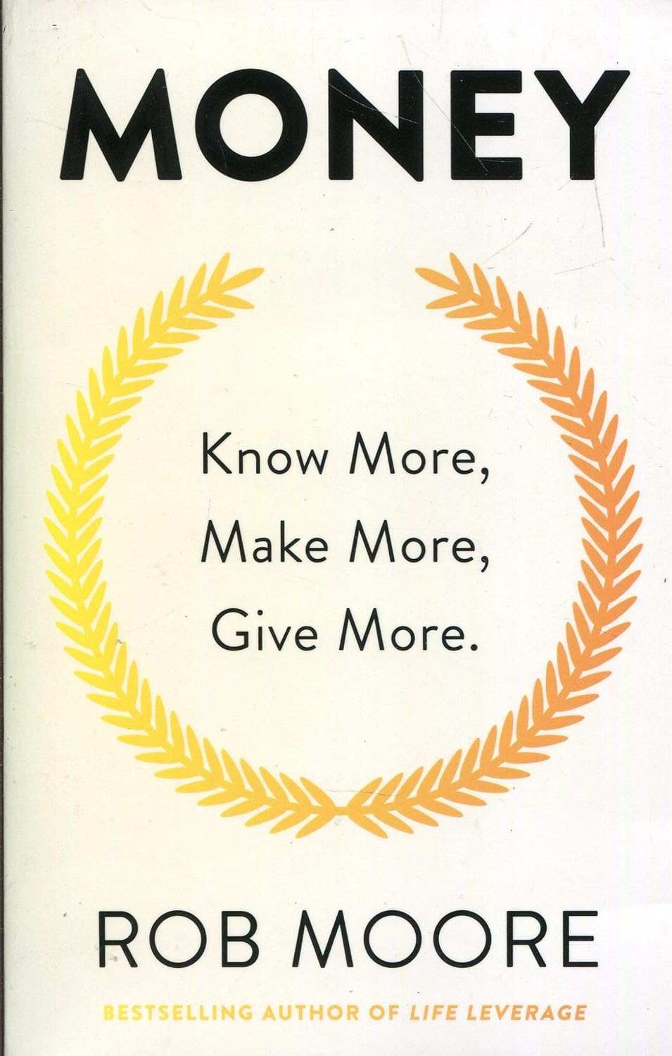 Rob Moore Collection back cover detail - business and money paperback book set