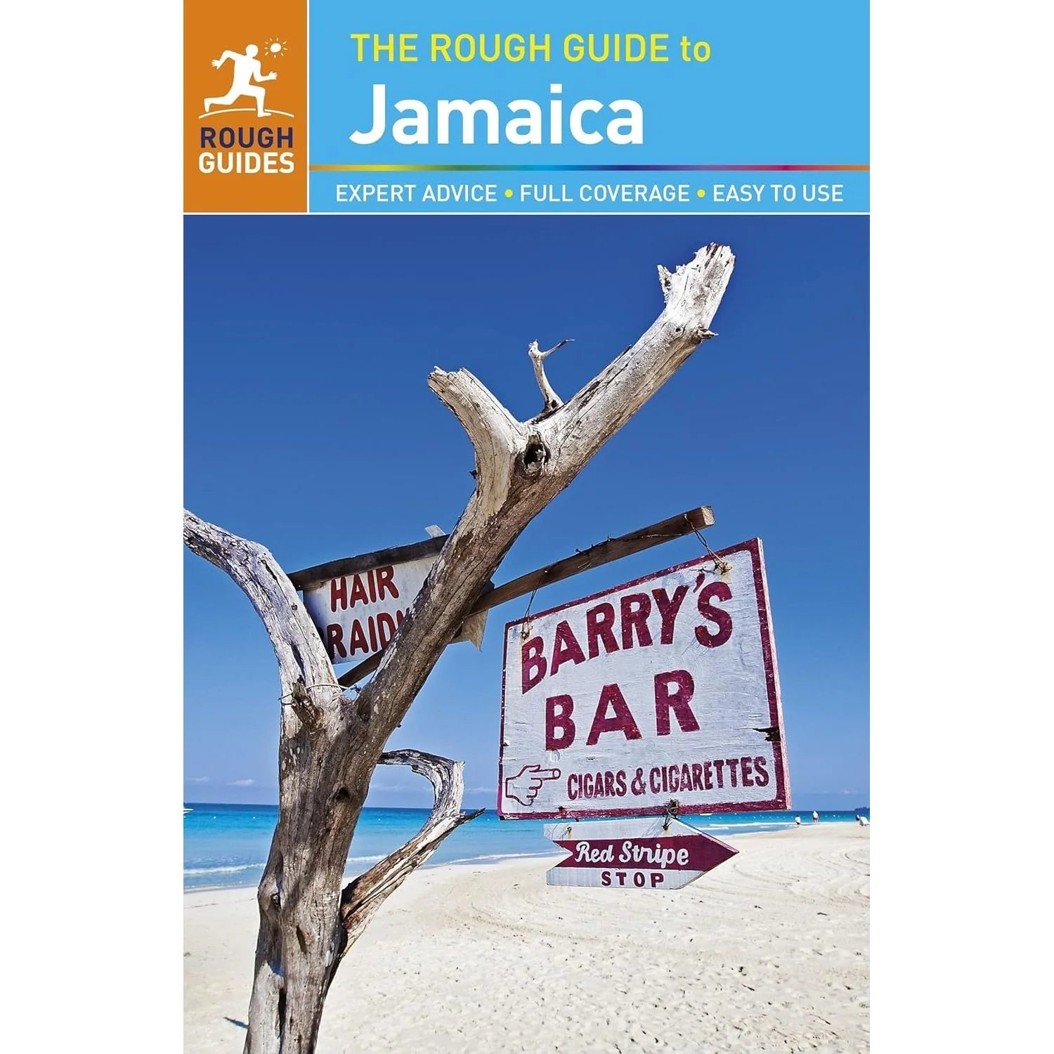 The Rough Guide to Jamaica paperback travel guide cover