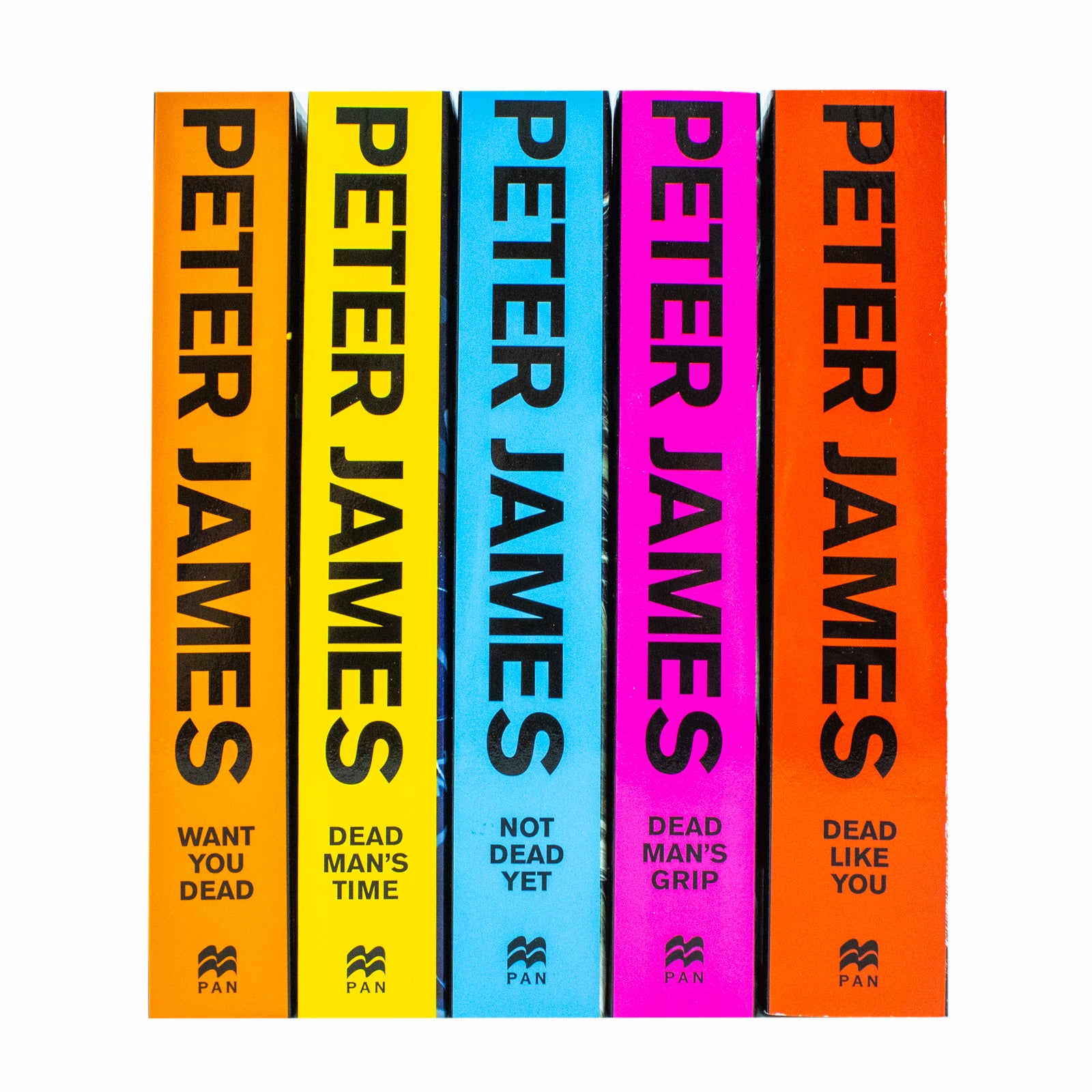 Roy Grace Series 6-10 Collection 5 Books Set by Peter James - Not Dead Yet paperback crime thriller
