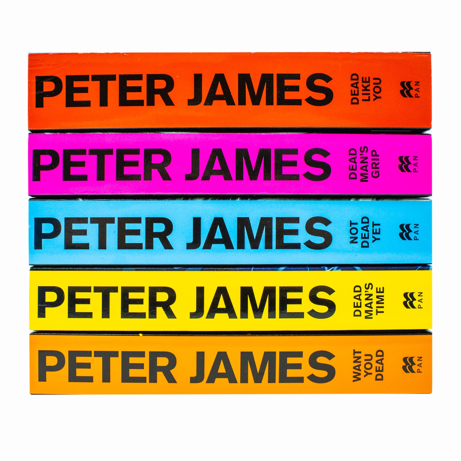Roy Grace Series 6-10 Collection 5 Books Set by Peter James - Dead Man's Time paperback crime thriller