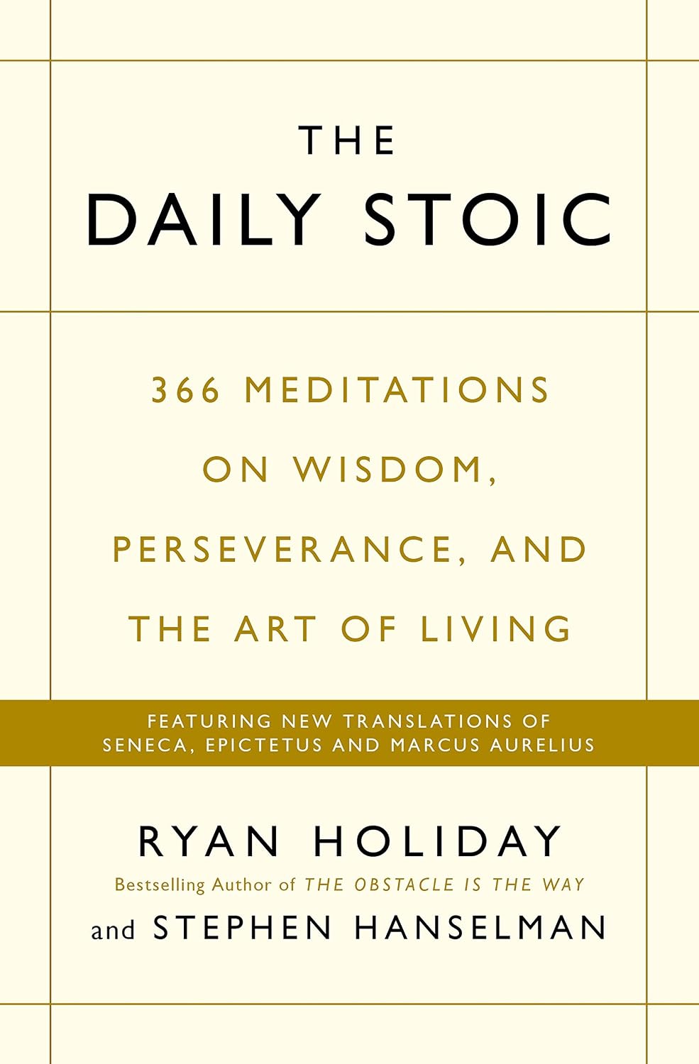 Ryan Holiday 3 Books Collection Set - Ego Is the Enemy, The Obstacle Is the Way and The Daily Stoic paperback bundle