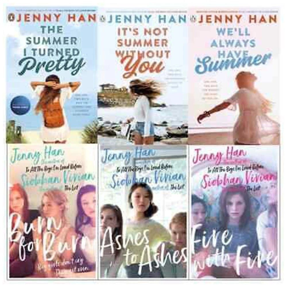 Summer and Burn for Burn Series by Jenny Han & Others 6 Books Collection Set - Young Adult - Paperback - Lets Buy Books