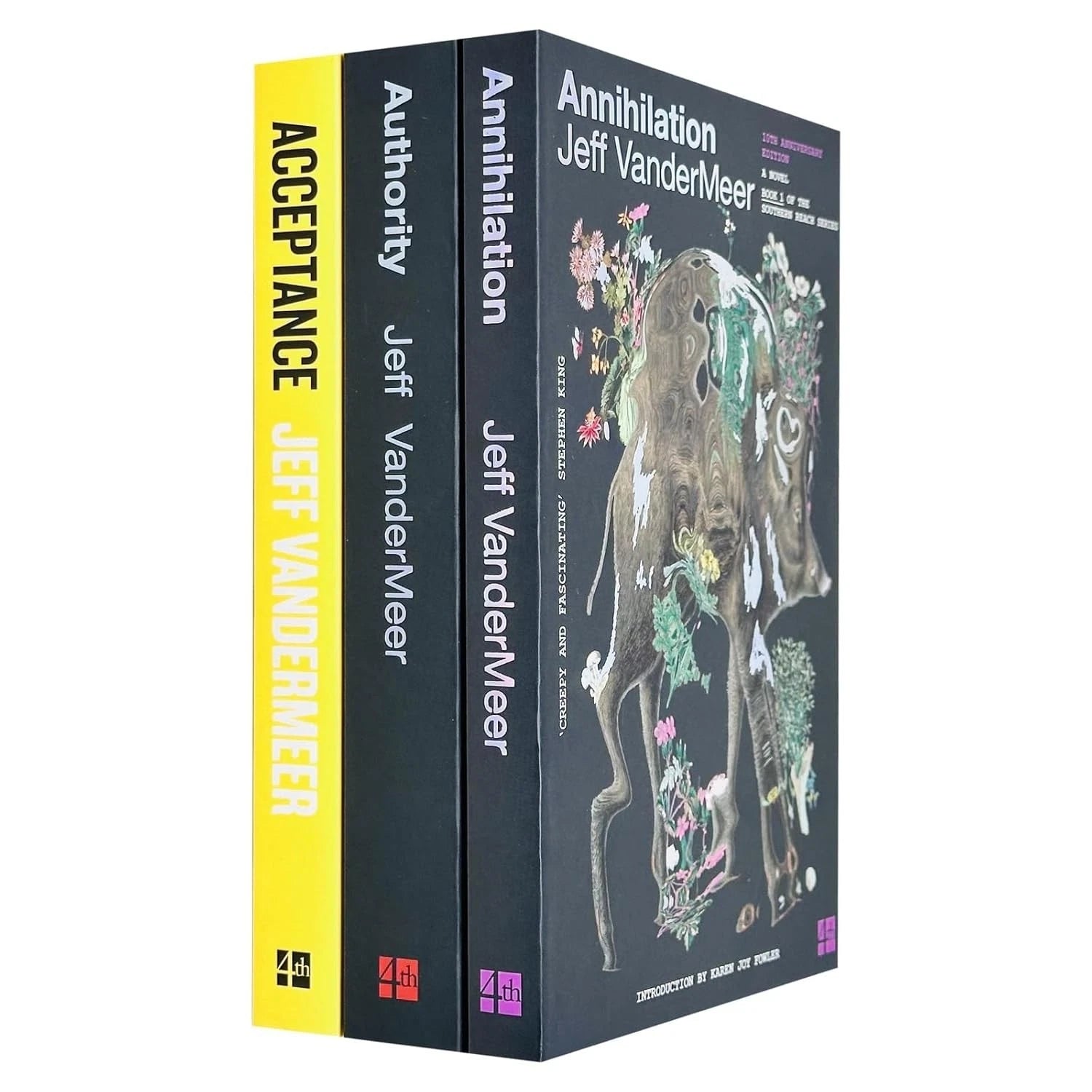 Southern Reach Trilogy Series 3 Books Collection Set by Jeff VanderMeer (Authority, Annihilation, Acceptance) by Jeff VanderMeer